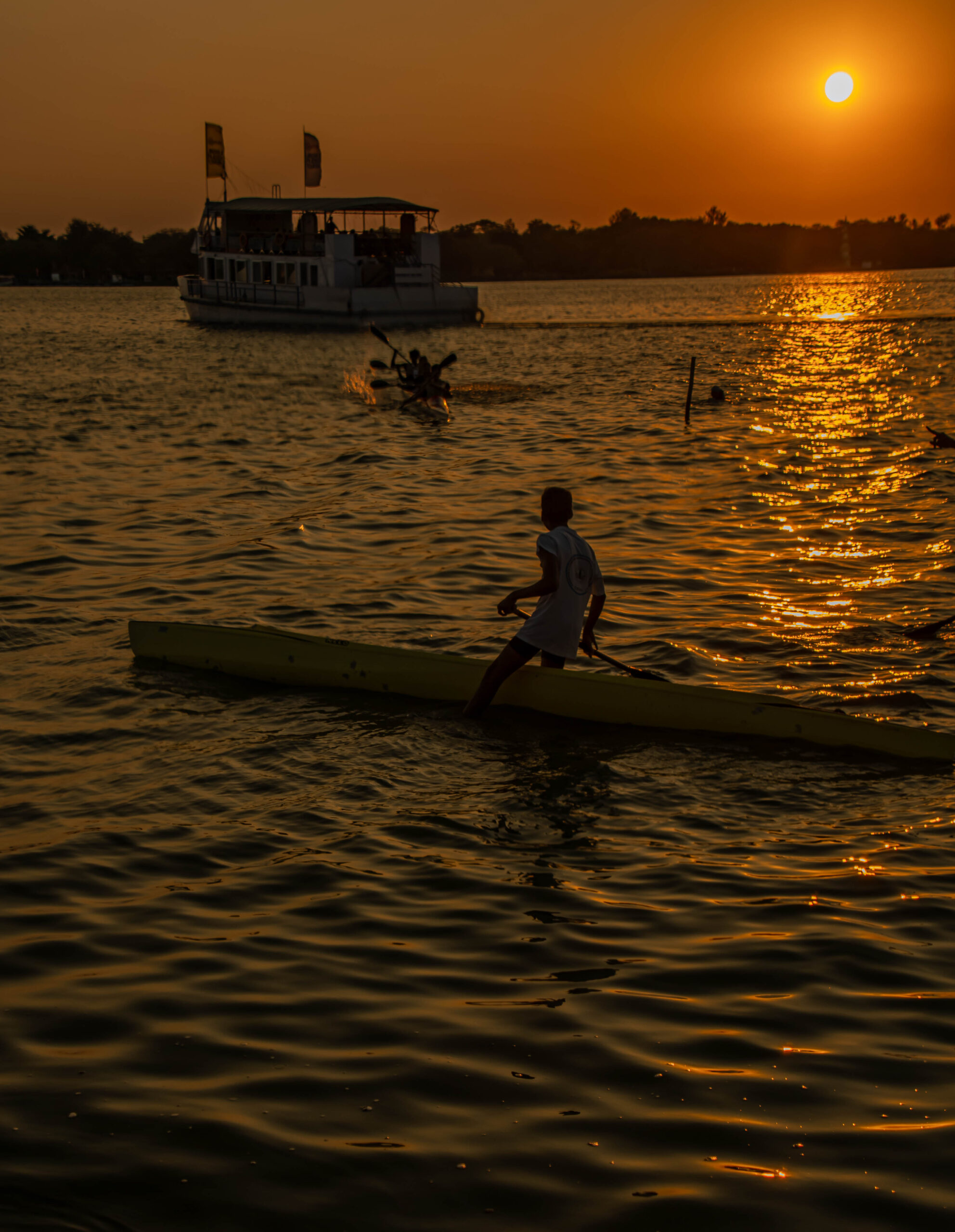 kayaking