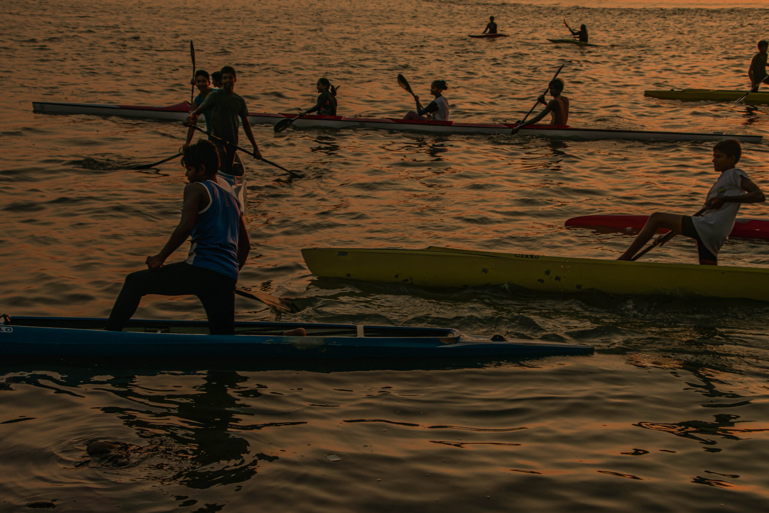 kayaking