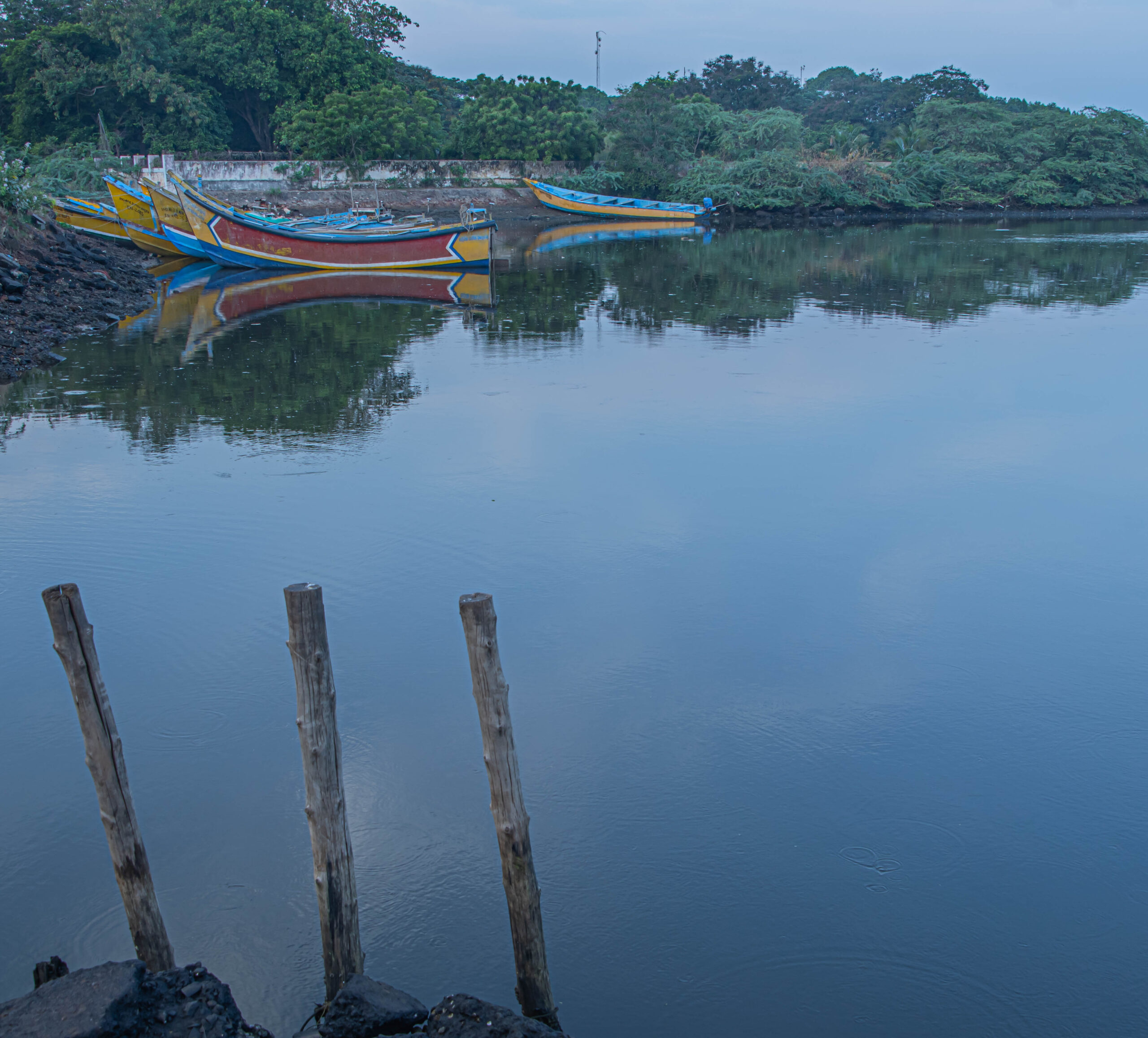 boats and river