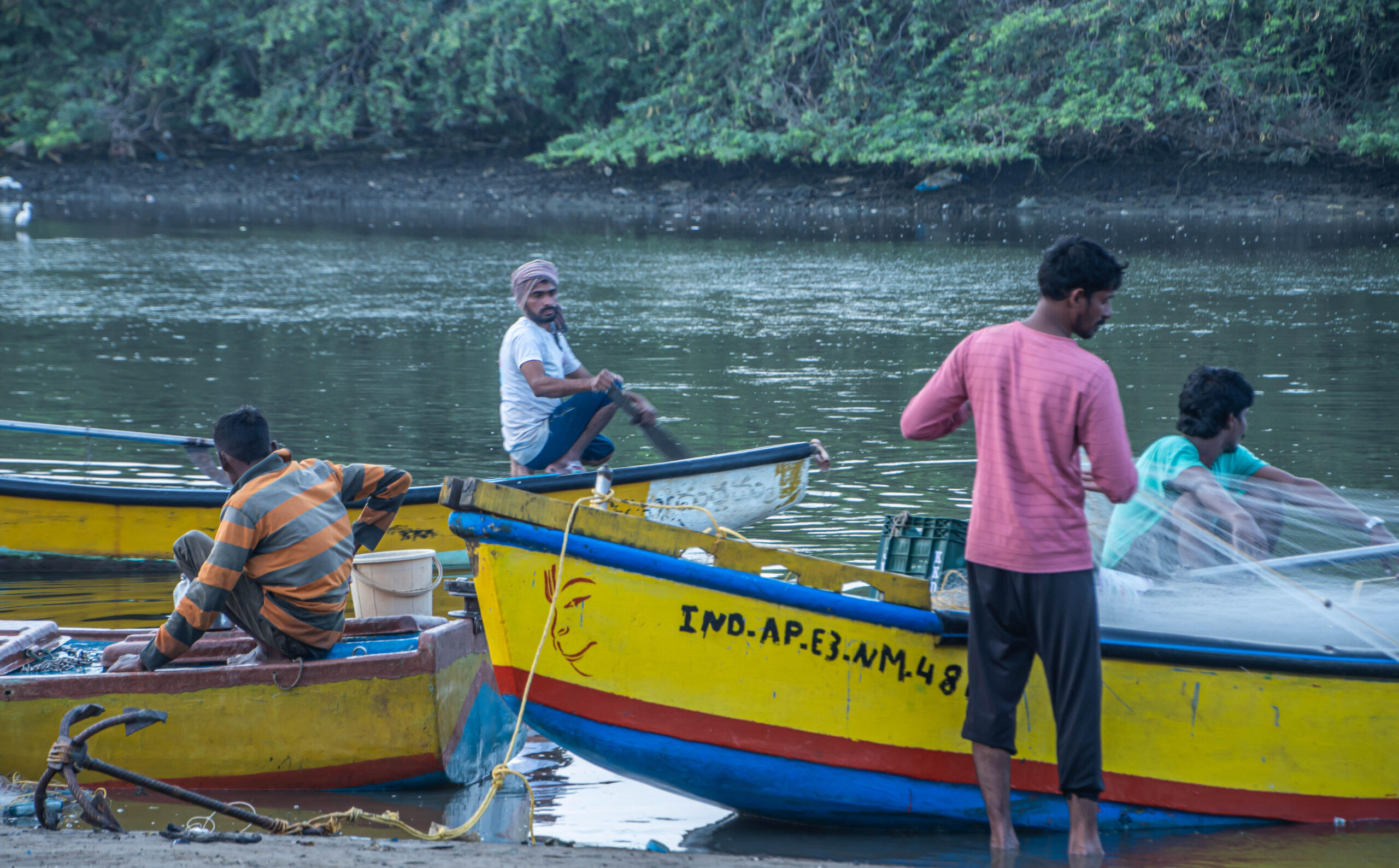 boats and river